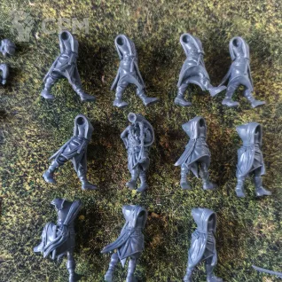 Описание картинки Elven Spearman (Queen’s Spears) от _Revan по цене 900руб | Свободный Рынок Миниатюр - СРМ