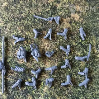 Описание картинки Elven Spearman (Queen’s Spears) от _Revan по цене 900руб | Свободный Рынок Миниатюр - СРМ