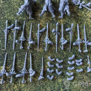 Описание картинки Swordmasters of Hoeth (Elven Sword Masters) от _Revan по цене 950руб | Свободный Рынок Миниатюр - СРМ