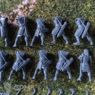 Описание картинки Elven Archers (Imperial Kindred Archers) от _Revan по цене 900руб | Свободный Рынок Миниатюр - СРМ