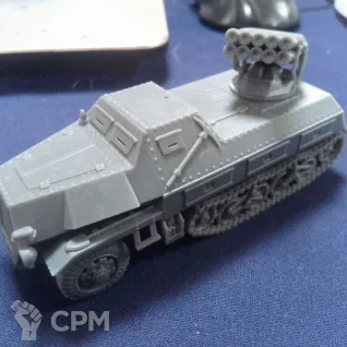 Описание картинки Panzerwerfer 42 Auf.Sf от Кутх по цене 600руб | Свободный Рынок Миниатюр - СРМ