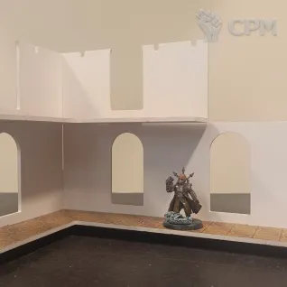 Описание картинки Руины для Warhammer 40k из НСК клуба от WahaStuff / Bastion по цене 5 000руб | Свободный Рынок Миниатюр - СРМ