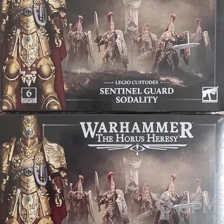 Описание картинки LEGIO CUSTODES: SENTINEL GUARD SODALITY от Магазин Хобби по цене 5 800руб | Свободный Рынок Миниатюр - СРМ