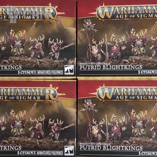 Описание картинки MAGGOTKIN OF NURGLE: PUTRID BLIGHTKINGS от Магазин Хобби по цене 5 300руб | Свободный Рынок Миниатюр - СРМ