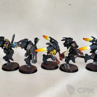 Описание картинки Vanguard veteran squad deathwatch от BARABAS по цене 5 000руб | Свободный Рынок Миниатюр - СРМ