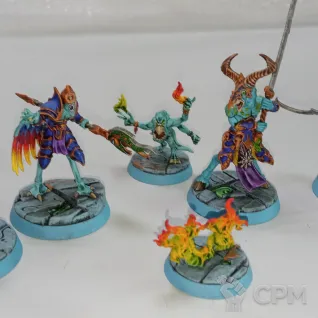 Описание картинки Банды + кубы Warhammer Underworlds от  по цене 8 000руб | Свободный Рынок Миниатюр - СРМ