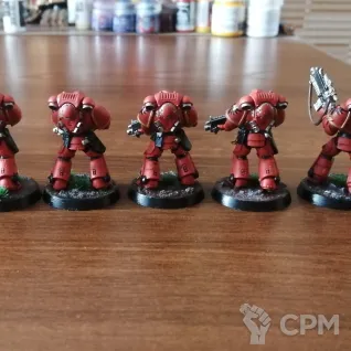 Описание картинки Intercessors squad от Ринат по цене 1 500руб | Свободный Рынок Миниатюр - СРМ