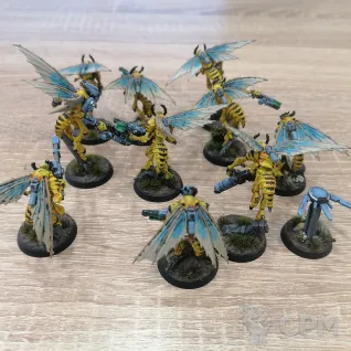 Описание картинки Kill Team Vespid STINGWING от  по цене 12 500руб | Свободный Рынок Миниатюр - СРМ