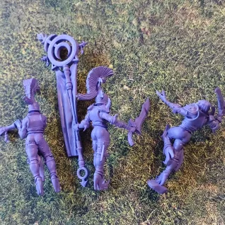 Описание картинки Chaos Warriors of Slaanesh / Myrmidesh Painbringers от _Revan по цене 1 400руб | Свободный Рынок Миниатюр - СРМ