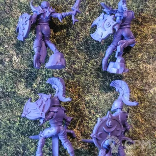 Описание картинки Chaos Warriors of Slaanesh / Myrmidesh Painbringers от _Revan по цене 1 400руб | Свободный Рынок Миниатюр - СРМ