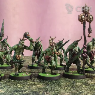 Описание картинки Plaguebearers 2 от _Revan по цене 2 800руб | Свободный Рынок Миниатюр - СРМ