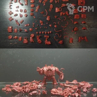 Описание картинки Hellbrute от VsePrah по цене 1 700руб | Свободный Рынок Миниатюр - СРМ