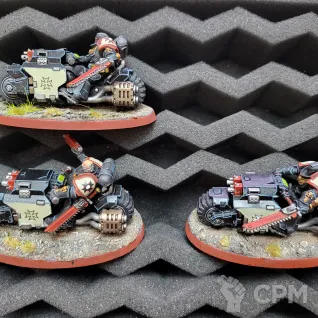 Описание картинки Outrider squad (3), ориг от Утка по цене 2 400руб | Свободный Рынок Миниатюр - СРМ