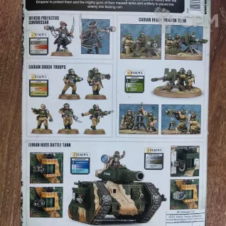 Описание картинки Astra Militarum Start Collecting от Inzer1509 по цене 12 500руб | Свободный Рынок Миниатюр - СРМ