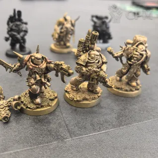 Описание картинки Plague marines в грустном состоянии от Delian по цене 2 000руб | Свободный Рынок Миниатюр - СРМ