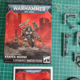 Описание картинки Kravek Morne Iron Warriors от Magestin по цене 3 650руб | Свободный Рынок Миниатюр - СРМ