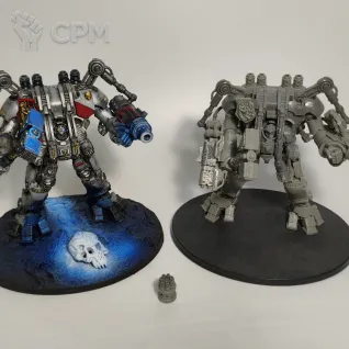 Описание картинки армия Grey Knights от Alphariu по цене 23 000руб | Свободный Рынок Миниатюр - СРМ
