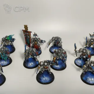 Описание картинки армия Grey Knights от Alphariu по цене 23 000руб | Свободный Рынок Миниатюр - СРМ