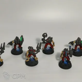 Описание картинки армия Grey Knights от Alphariu по цене 23 000руб | Свободный Рынок Миниатюр - СРМ
