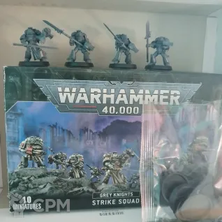 Описание картинки Grey Knights Strike Squad от  по цене 4 000руб | Свободный Рынок Миниатюр - СРМ