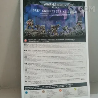 Описание картинки Grey Knights Strike Squad от  по цене 4 000руб | Свободный Рынок Миниатюр - СРМ