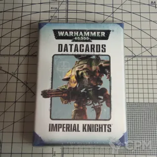 Описание картинки Датакарты Imperial Knights от Akler по цене 250руб | Свободный Рынок Миниатюр - СРМ