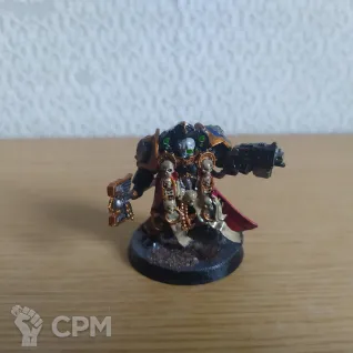 Описание картинки Chaplain In Terminator Armour (old) от  по цене 400руб | Свободный Рынок Миниатюр - СРМ