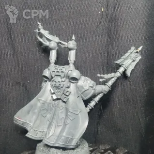 Описание картинки Interrogator-Chaplain Seraphicus, из набора Dark Vengeance от Xero по цене 1 800руб | Свободный Рынок Миниатюр - СРМ