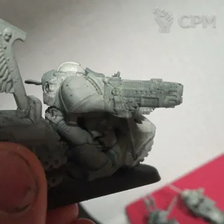 Описание картинки Space marine Bikes (Dark Vengeance) от Xero по цене 1 500руб | Свободный Рынок Миниатюр - СРМ