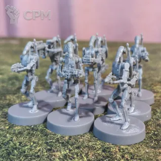 Описание картинки B1 Battle Droids 1 от _Revan по цене 2 400руб | Свободный Рынок Миниатюр - СРМ