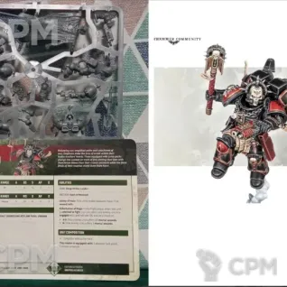 Описание картинки Armageddon: Chaplain with Jump Pack от Xero по цене 2 400руб | Свободный Рынок Миниатюр - СРМ