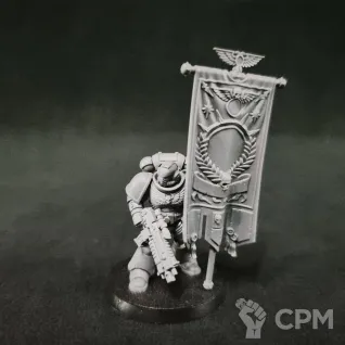 Описание картинки Primaris Ancient (Dark Imperium, 2017) от Sanctureon по цене 2 000руб | Свободный Рынок Миниатюр - СРМ