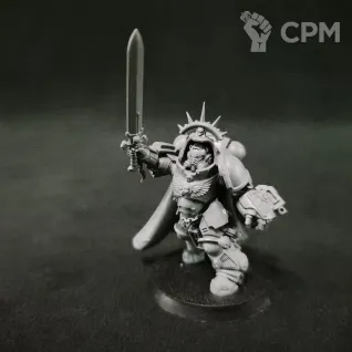 Описание картинки Primaris Captain in Gravis Armour (Dark Imperium, 2017) от Sanctureon по цене 2 000руб | Свободный Рынок Миниатюр - СРМ