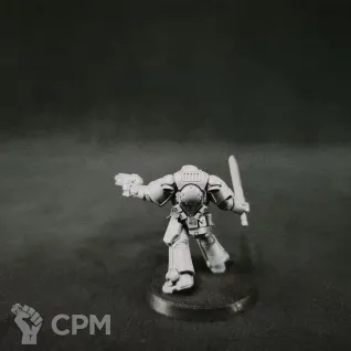 Описание картинки Primaris Lieutenant with Power Sword (Dark Imperium, 2017) от Sanctureon по цене 2 000руб | Свободный Рынок Миниатюр - СРМ