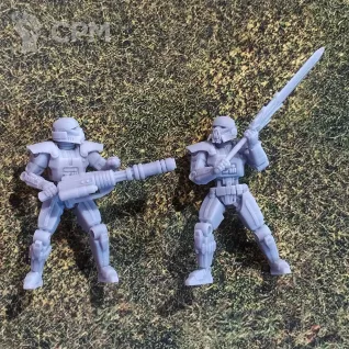 Описание картинки Imperial Dark Troopers от _Revan по цене 1 000руб | Свободный Рынок Миниатюр - СРМ