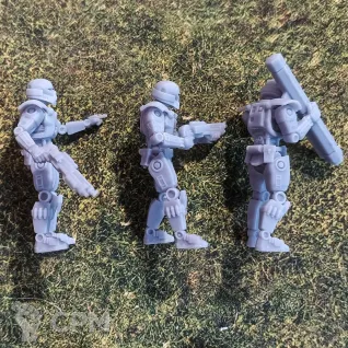 Описание картинки Imperial Dark Troopers от _Revan по цене 1 000руб | Свободный Рынок Миниатюр - СРМ