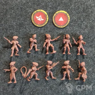 Описание картинки Pyke Syndicate Foot Soldiers 2 от _Revan по цене 900руб | Свободный Рынок Миниатюр - СРМ
