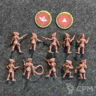 Описание картинки Pyke Syndicate Foot Soldiers 2 от _Revan по цене 900руб | Свободный Рынок Миниатюр - СРМ