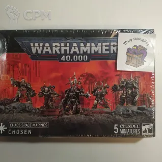 Описание картинки Chaos Space Marines Chosen от Warp-Smuggling по цене 5 300руб | Свободный Рынок Миниатюр - СРМ
