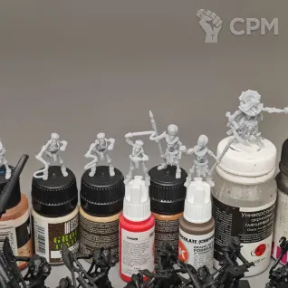 Описание картинки Tomb kings army от  по цене 26 000руб | Свободный Рынок Миниатюр - СРМ