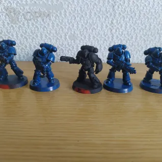 Описание картинки Intercessor Squad от  по цене 500руб | Свободный Рынок Миниатюр - СРМ