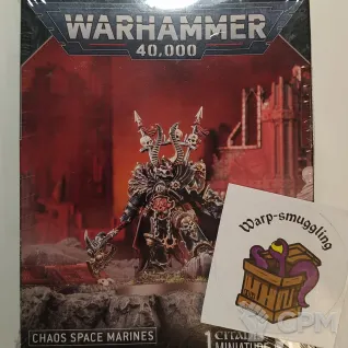 Описание картинки Chaos Lord от Warp-Smuggling по цене 3 700руб | Свободный Рынок Миниатюр - СРМ