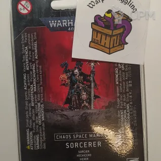 Описание картинки Chaos Space Marines Sorcerer от Warp-Smuggling по цене 3 200руб | Свободный Рынок Миниатюр - СРМ