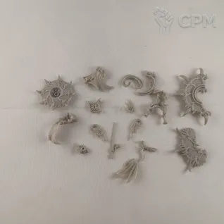 Описание картинки tzaangor shaman от Jarkis по цене 600руб | Свободный Рынок Миниатюр - СРМ