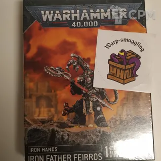 Описание картинки Iron Father Feirros от Warp-Smuggling по цене 4 300руб | Свободный Рынок Миниатюр - СРМ