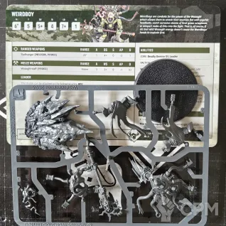 Описание картинки Weirdboy Armageddon от Defiler по цене 1 250руб | Свободный Рынок Миниатюр - СРМ
