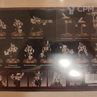 Описание картинки Kill Team: Tau Empire Pathfinder Team от  по цене 4 000руб | Свободный Рынок Миниатюр - СРМ