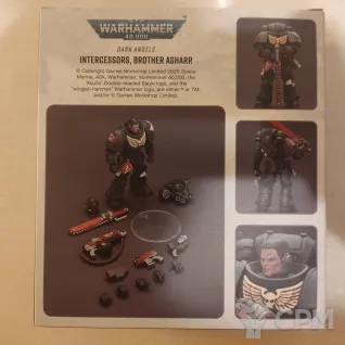 Описание картинки JoyToy. Dark Angels Intercessors Brother Asharr от  по цене 2 000руб | Свободный Рынок Миниатюр - СРМ