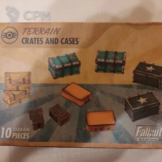 Описание картинки Terrain Crates and Cases от  по цене 700руб | Свободный Рынок Миниатюр - СРМ
