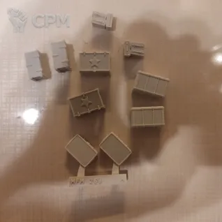 Описание картинки Terrain Crates and Cases от  по цене 700руб | Свободный Рынок Миниатюр - СРМ